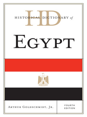 cover image of Historical Dictionary of Egypt